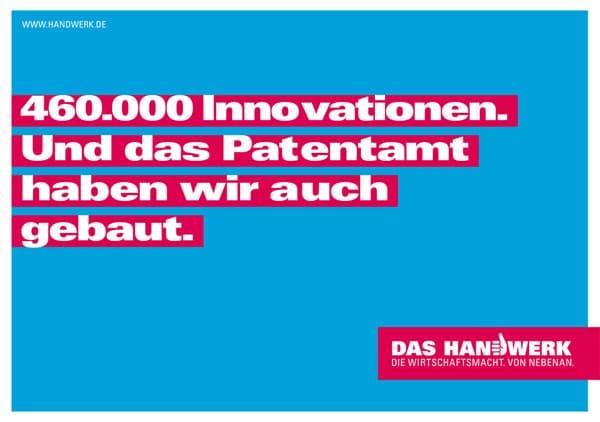 Plakat Innovationen im Handwerk Plakat Innovationen im Handwerk